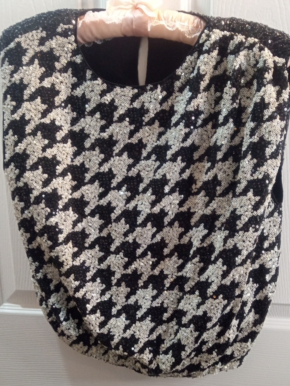 EXPRESS HEAVY SEQUINED BLOUSE - Picture 4 of 10
